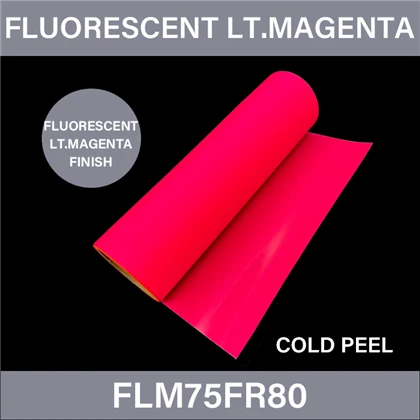 Fluorescerende lys magenta dtf digital film